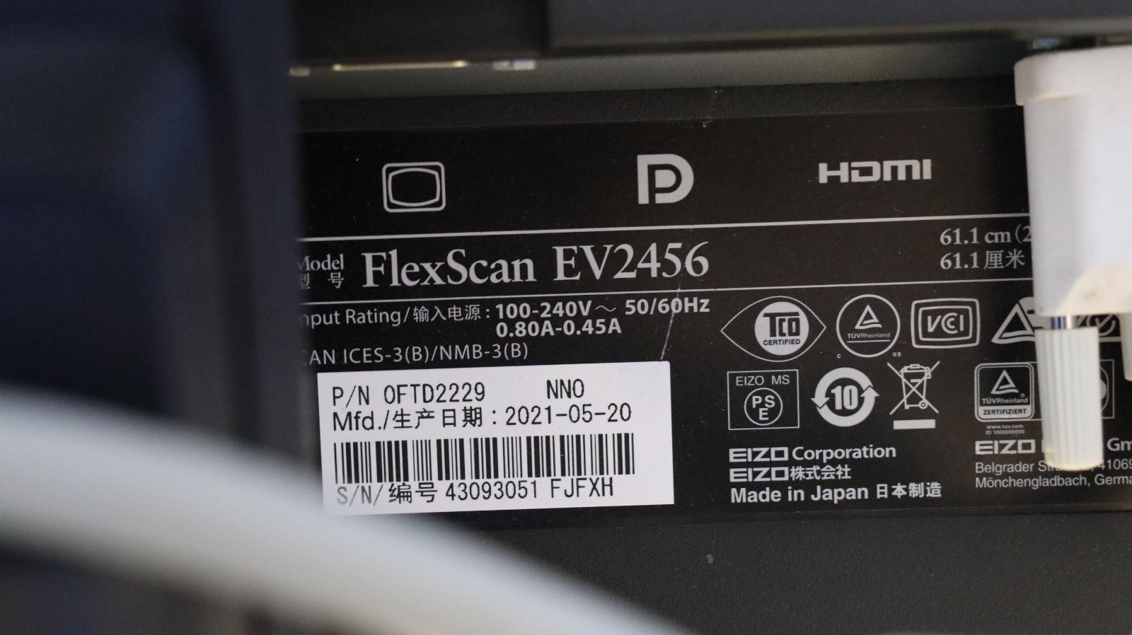 Fujifilm EP-6000 Endoscopy System with EG-6400N and EG-6600R